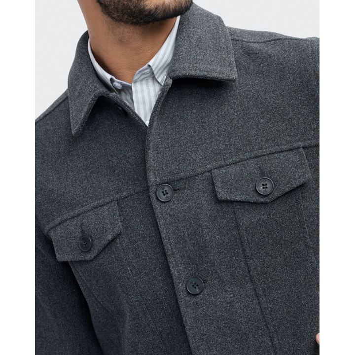 Casaca Hombre Franco Charcoal