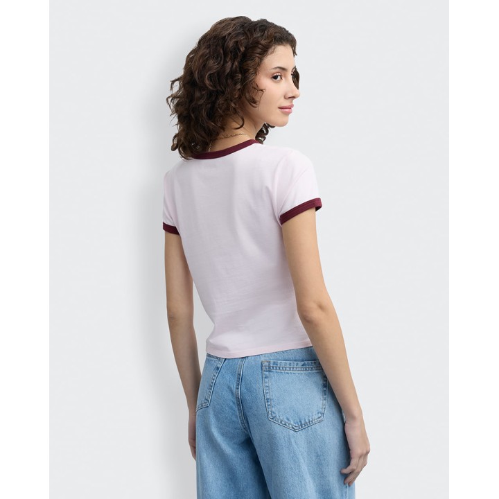 Polo Mujer Hara Rosado Agua