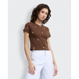 Polo Mujer Kate Marron