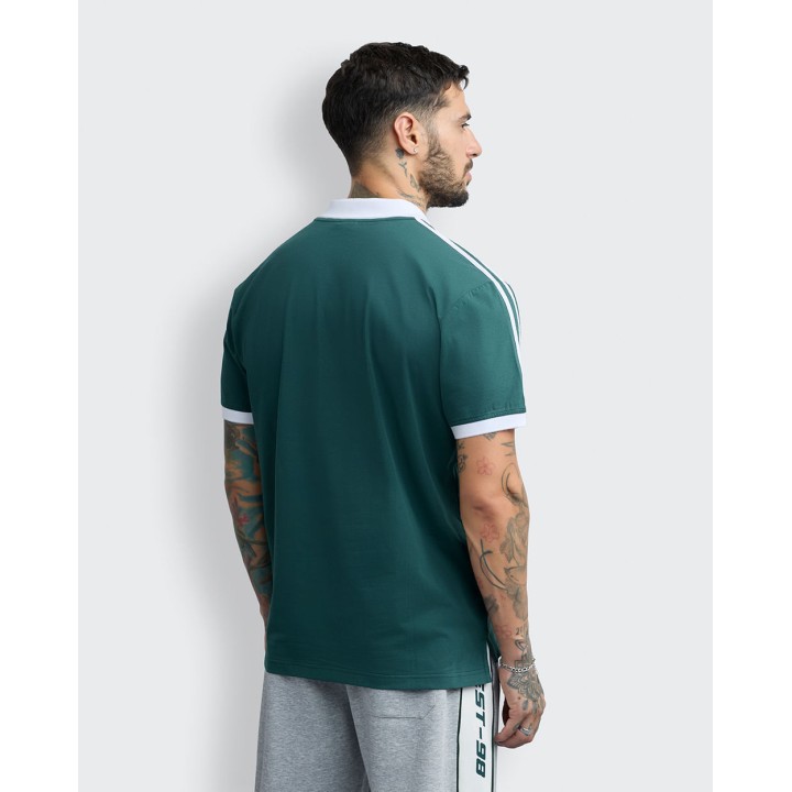Polo Cuello Camisa Hombre Dasso Verde Esmeralda