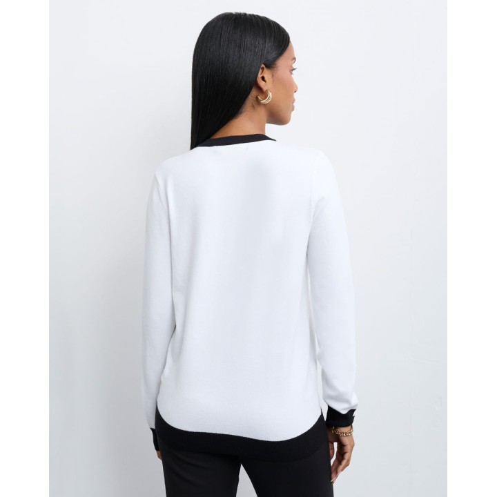 Chompa Mujer Karol Blanco
