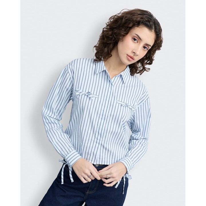 Blusa Mujer Elma Celeste Bell