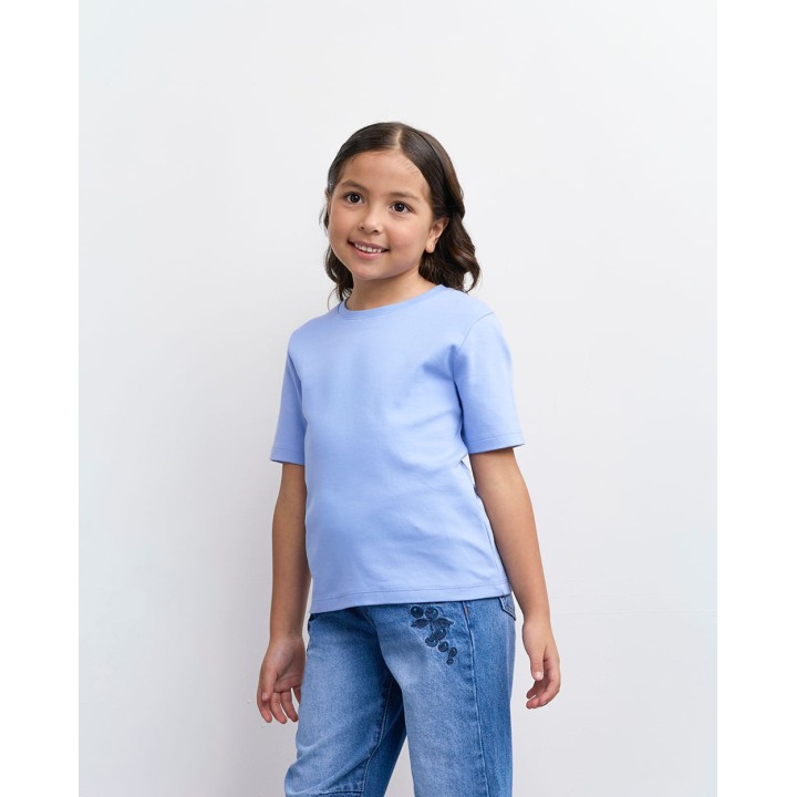 Polo Niña Marcelina Celeste Dusk