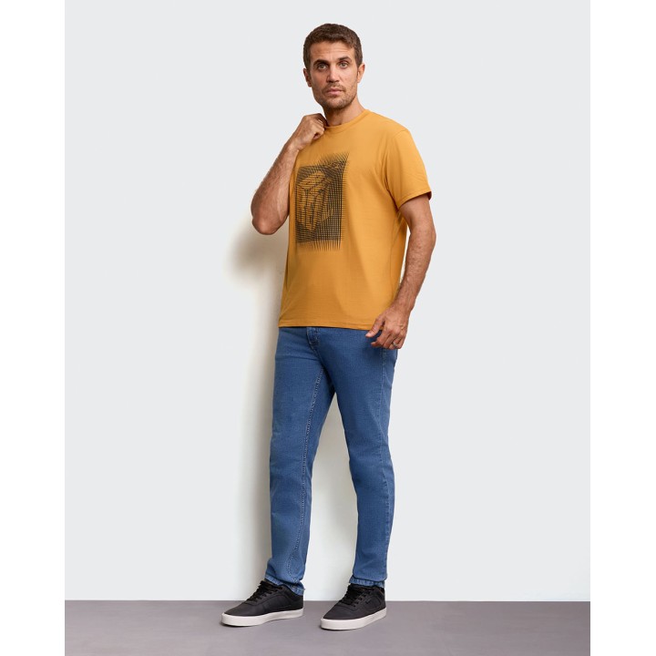 Polo Hombre Ronal Mostaza Apricot