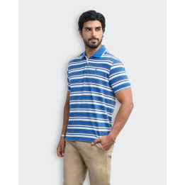 Polo Cuello Camisa Hombre Saylor Azulino Sea