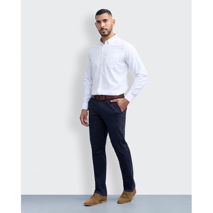 Camisa Hombre Piedro Blanco Optico