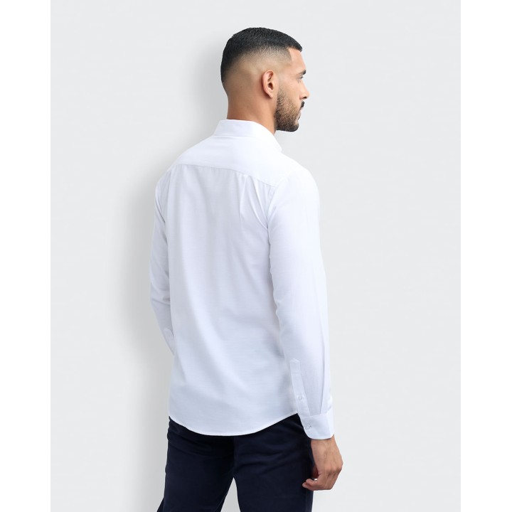 Camisa Hombre Piedro Blanco Optico