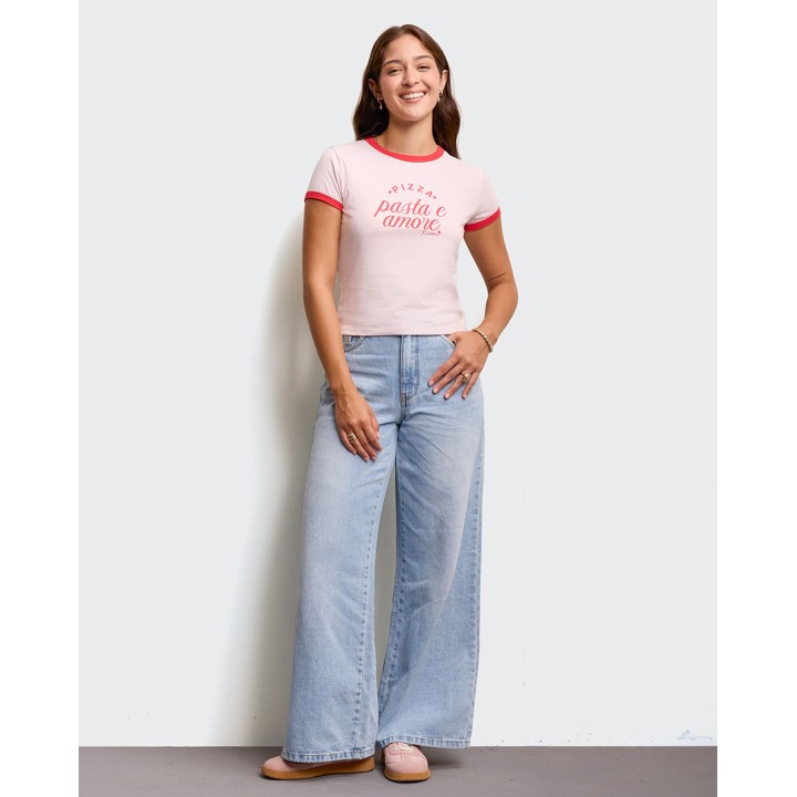 Polo Mujer Hara Rosado Agua