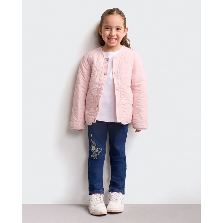 Casaca Niña Cici Rosado Agua
