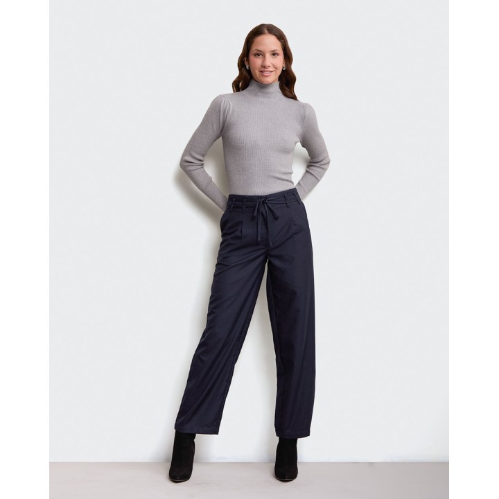 Chompa Mujer Lo Grey Fit Poly Htr