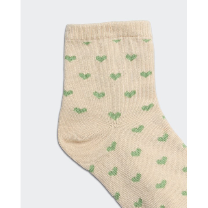 Calcetines Pack x 3 Niña Mora Verde/Beige/Verde Pistacho