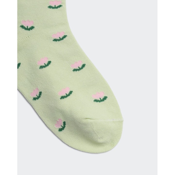 Calcetines Pack x 3 Niña Mora Verde/Beige/Verde Pistacho