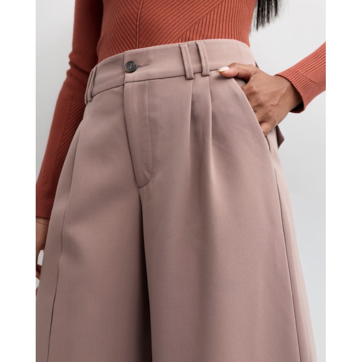 Pantalón Mujer Alexandra Beige Arena