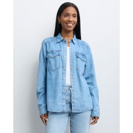 Blusa Mujer Monik Medium Wash