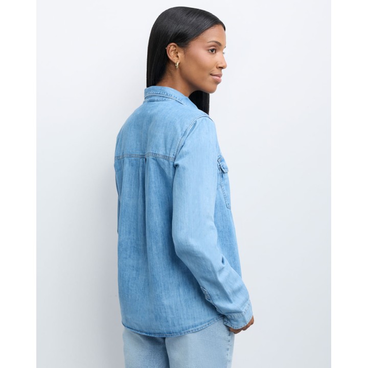 Blusa Mujer Monik Medium Wash