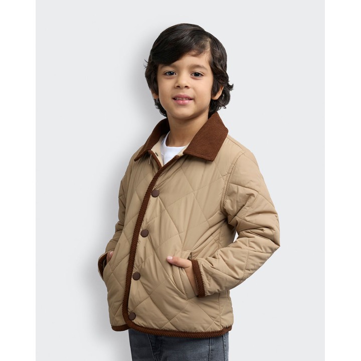 Casaca Niño Alex Beige Natural