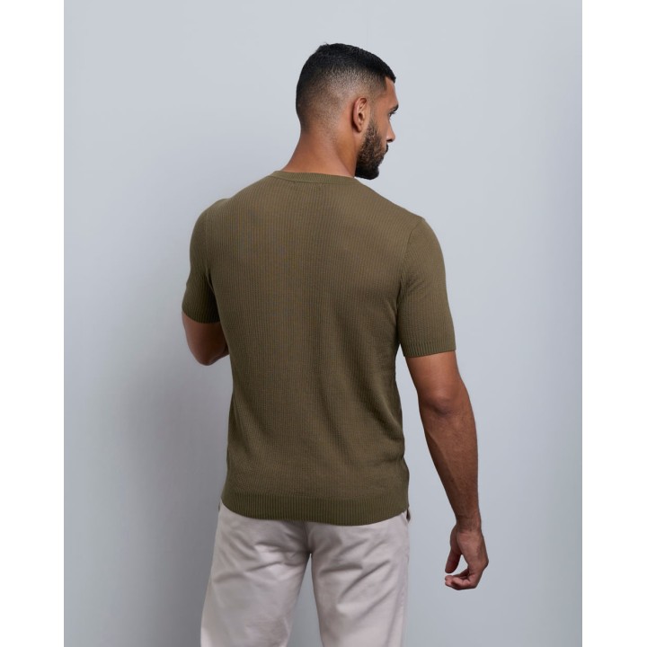Polo Hombre Dimas Verde Oscuro