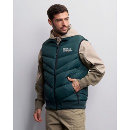 Chaleco Hombre Lorenz Verde Botella
