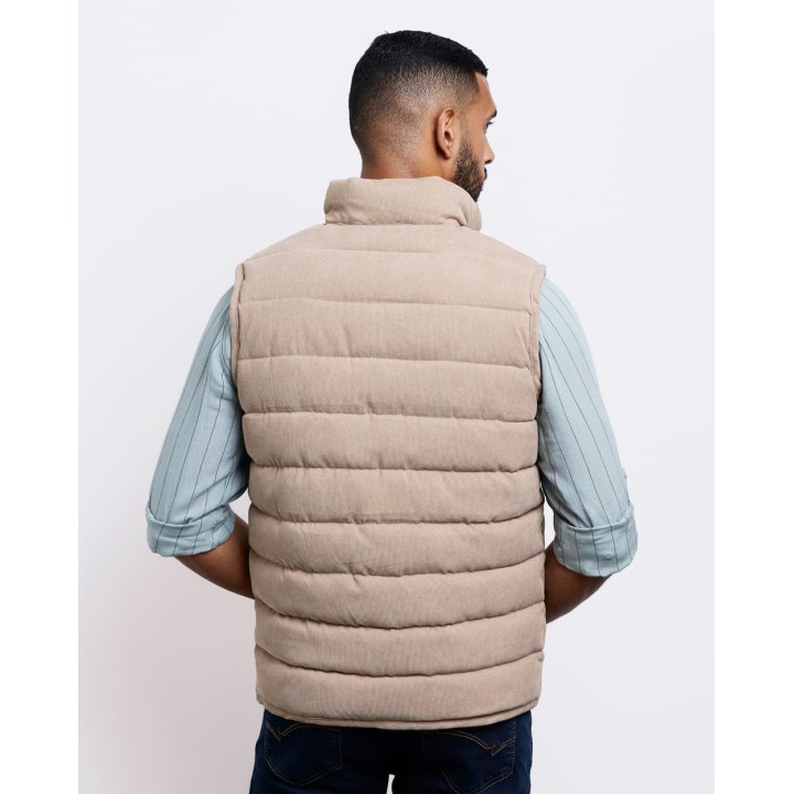 Chaleco Hombre Tonny Beige Natural