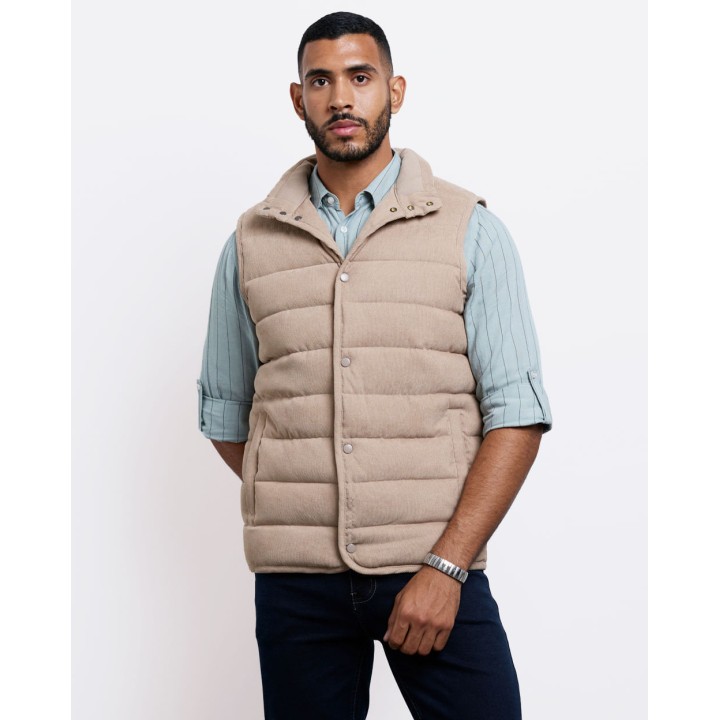 Chaleco Hombre Tonny Beige Natural
