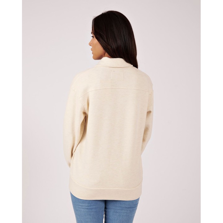 Casaca Mujer Annia Beige Melange
