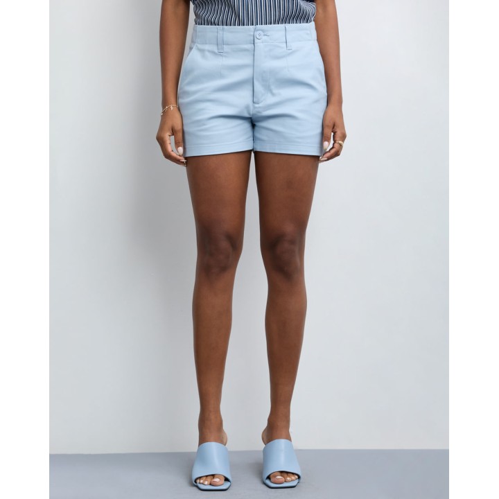 Short Mujer Maddyson Celeste Agua