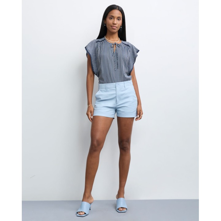 Short Mujer Maddyson Celeste Agua