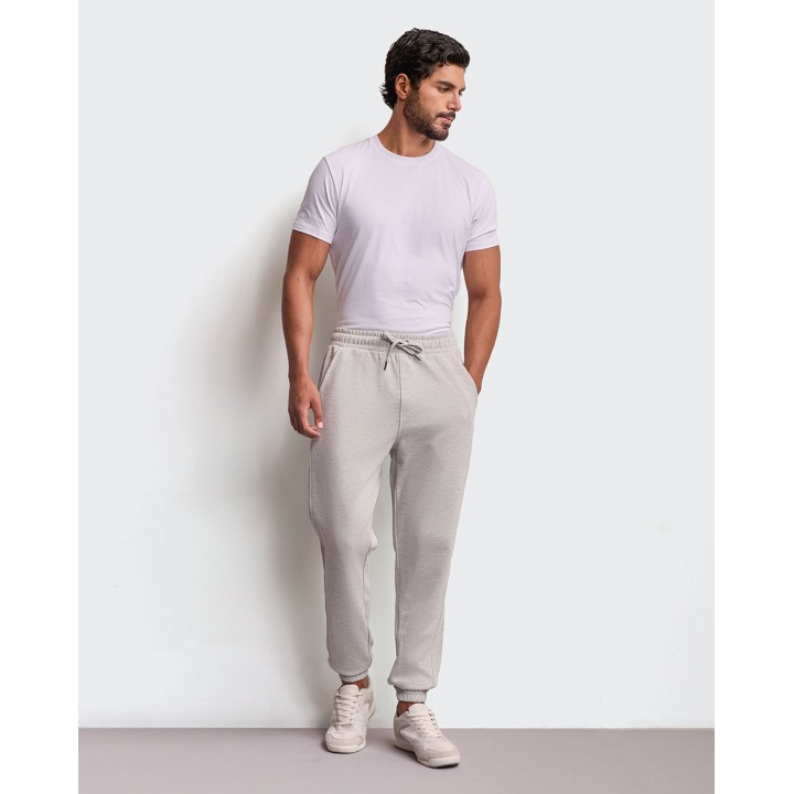 Jogger Hombre Santos Grey Fit Poly Htr
