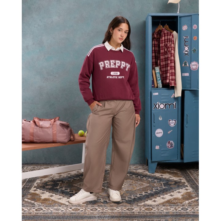 Polera Mujer Donatella Guinda