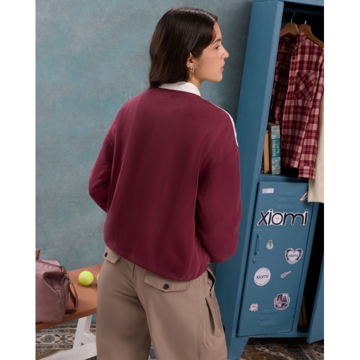 Polera Mujer Donatella Guinda