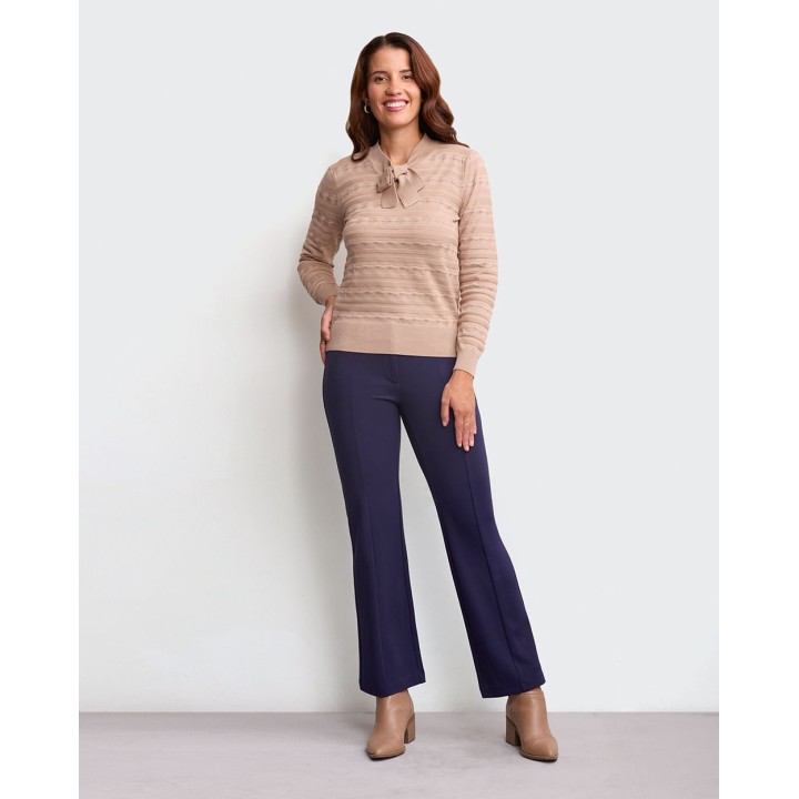 Chompa Mujer Badia Beige Natural