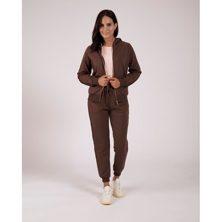 Jogger Mujer Paula Marron Dark