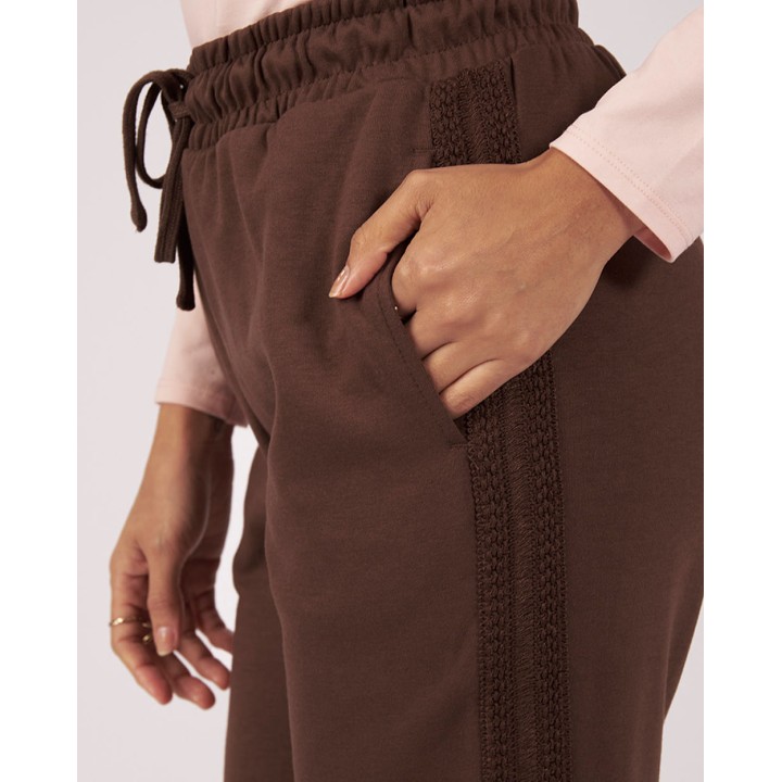 Jogger Mujer Paula Marron Dark