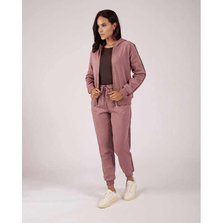 Jogger Mujer Paula Malva Oscuro