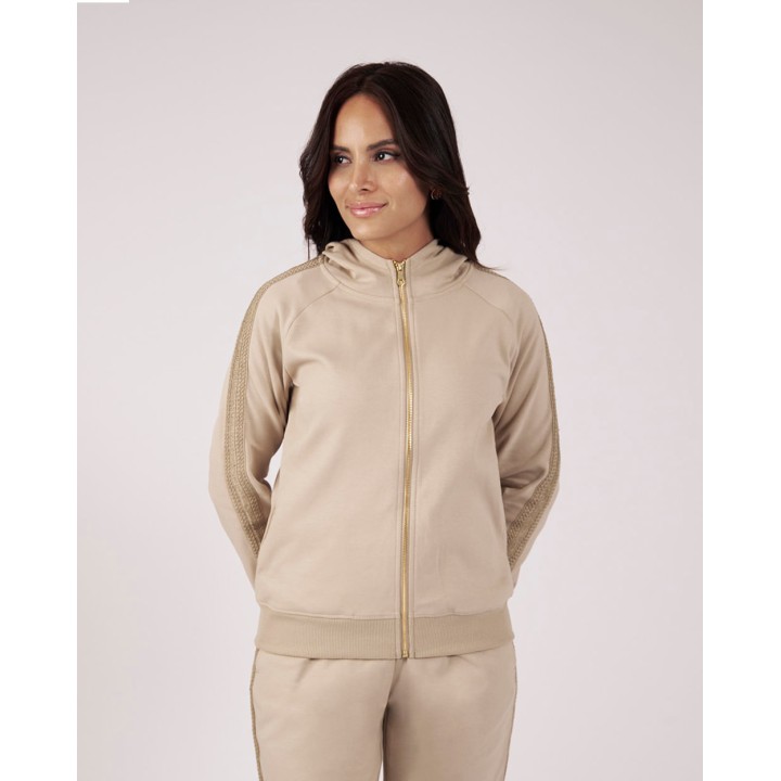 Casaca Mujer Ana Beige Safari