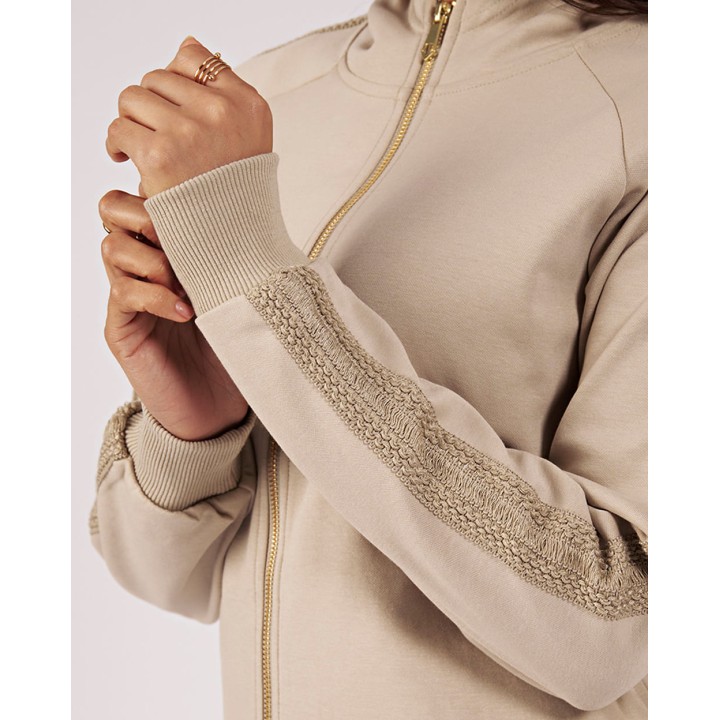 Casaca Mujer Ana Beige Safari