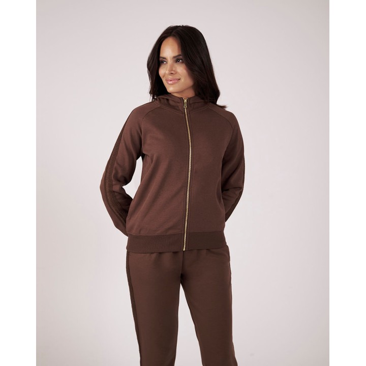 Casaca Mujer Ana Marron Dark