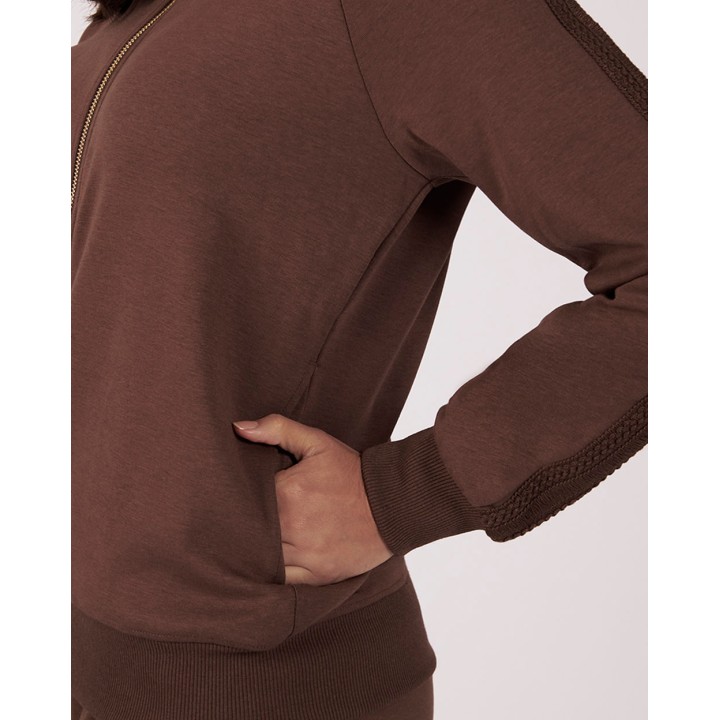 Casaca Mujer Ana Marron Dark