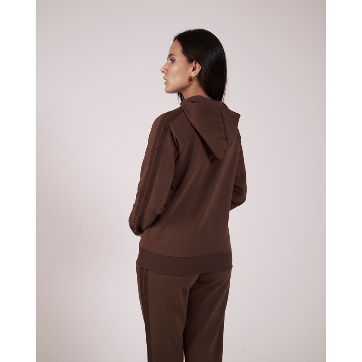 Casaca Mujer Ana Marron Dark