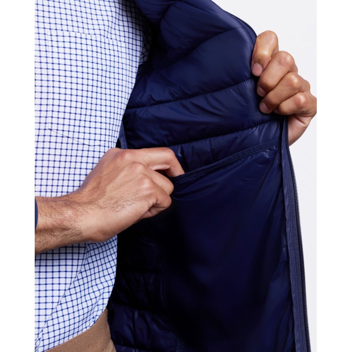 Casaca Hombre Jhon Azul Náutico