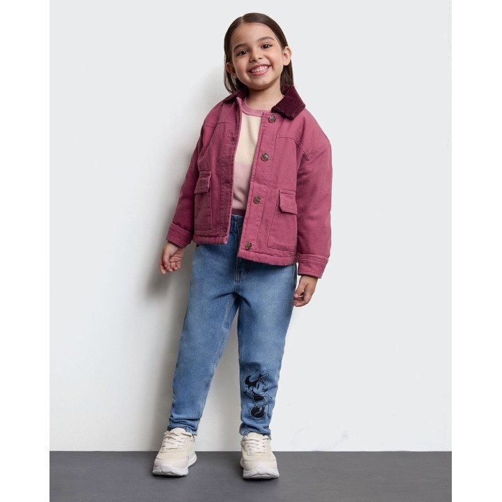 Casaca Niña Paola Guinda