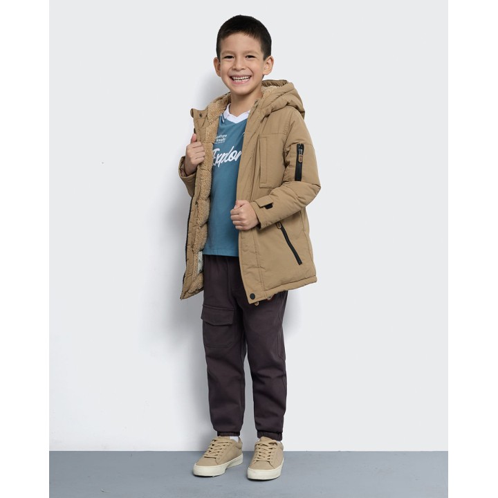 Abrigo Niño Thor Beige