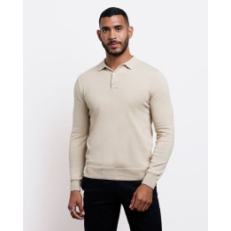 Chompa Hombre Luka Beige Melange