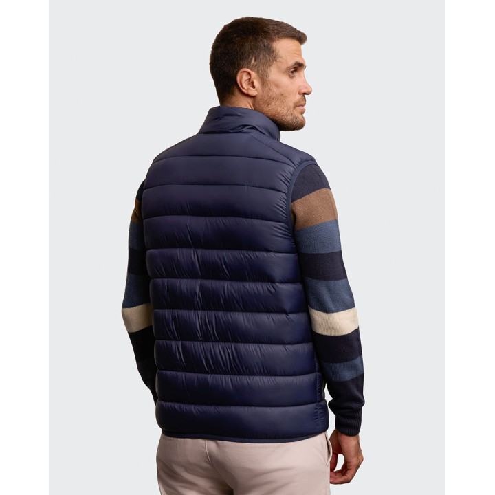 Chaleco Hombre Oscar Azul Dutty