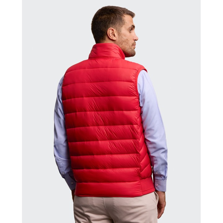 Chaleco Hombre Oliver Rojo Flama