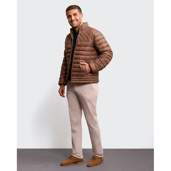 Casaca Hombre Anthony Marron Chocolate