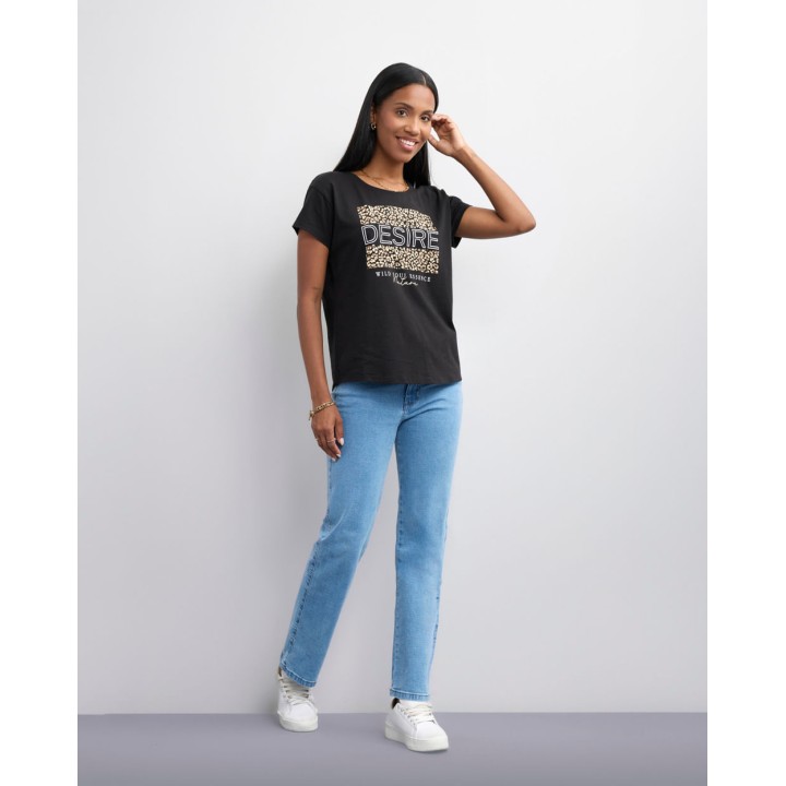 Polo Mujer Niza Negro New