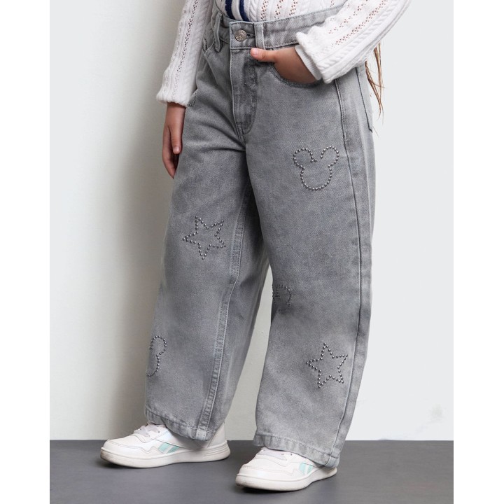 Jean Niña Danna Washed Grey
