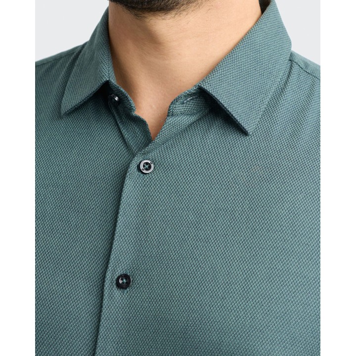 Camisa Hombre Abner Verde Botella