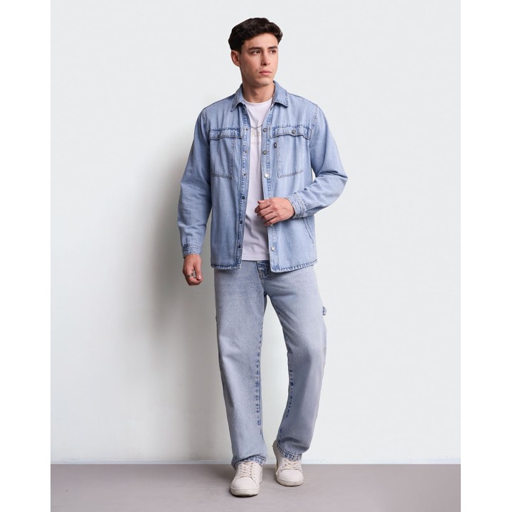 Camisa Hombre Tarzon Total Dirty Bleach